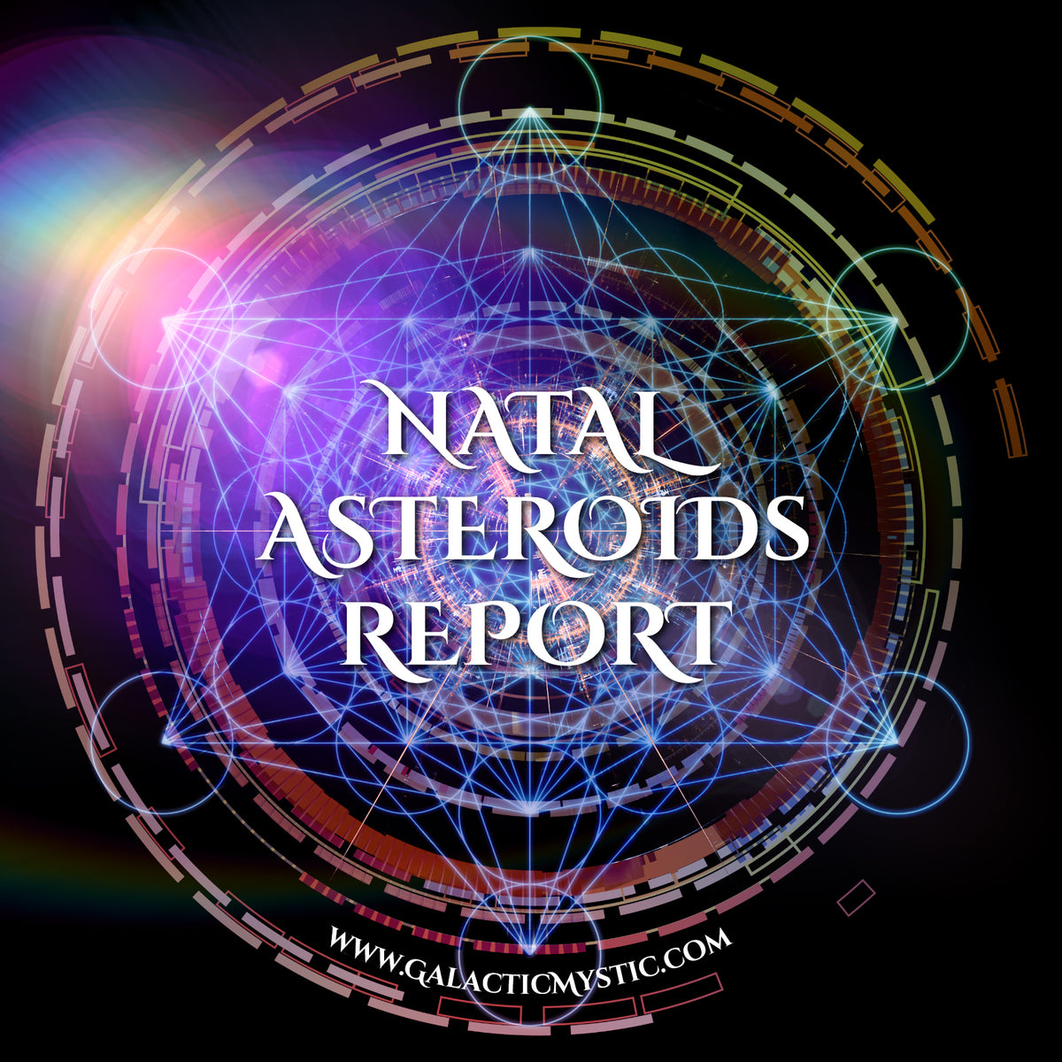 Natal Asteroids Astrology Report - NEW! – Galactic Mystic