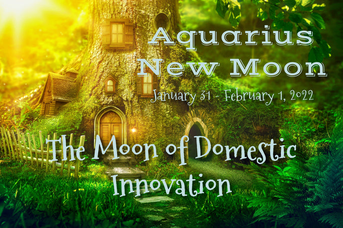 Aquarius New Moon – February 1, 2022 - The Moon of Domestic Innovation