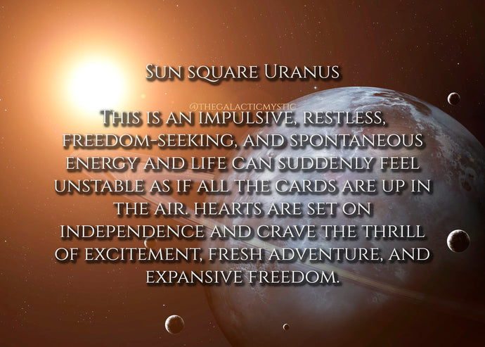 Sun Square Uranus